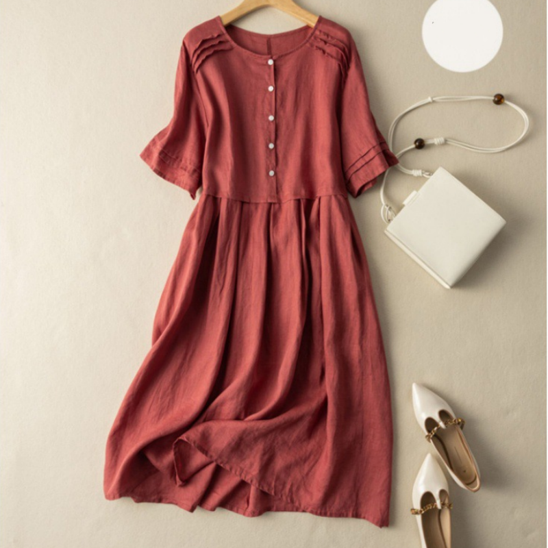 Lexi – Shirt Dress in Retro Style