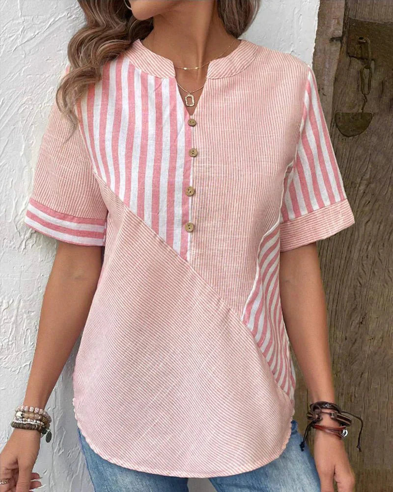Lilly - Striped Blouse