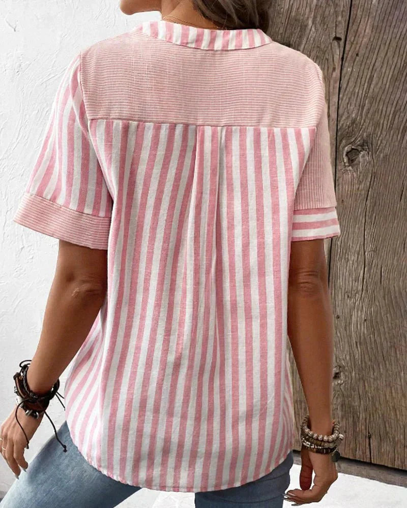 Lilly - Striped Blouse
