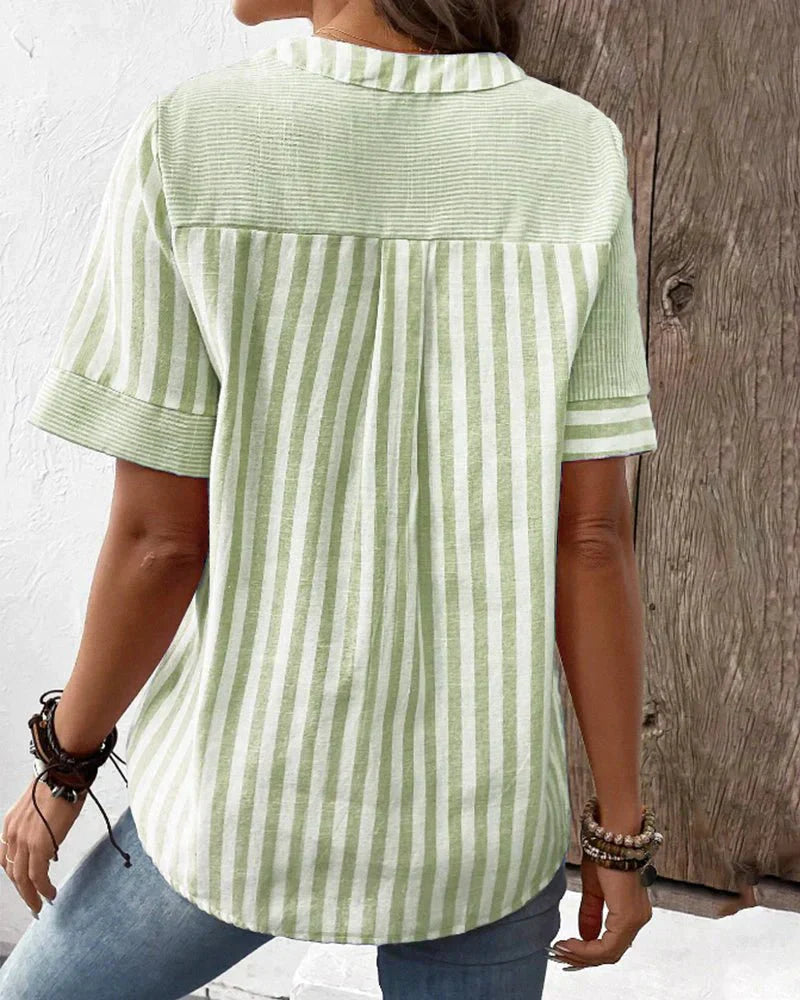 Lilly - Striped Blouse