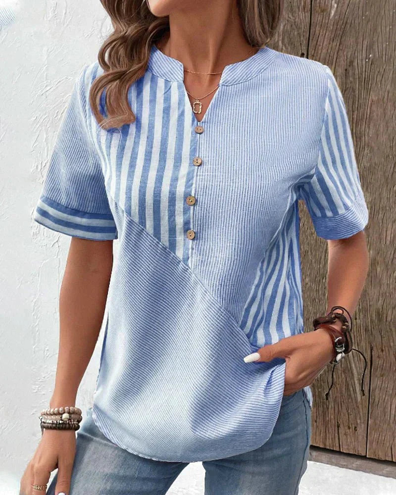 Lilly - Striped Blouse