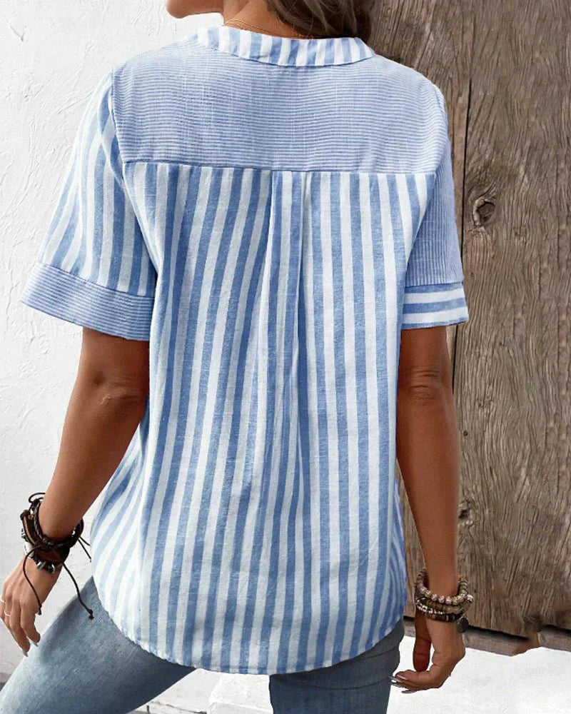 Lilly - Striped Blouse