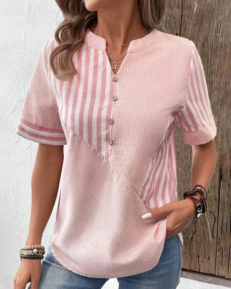 Lilly - Striped Blouse