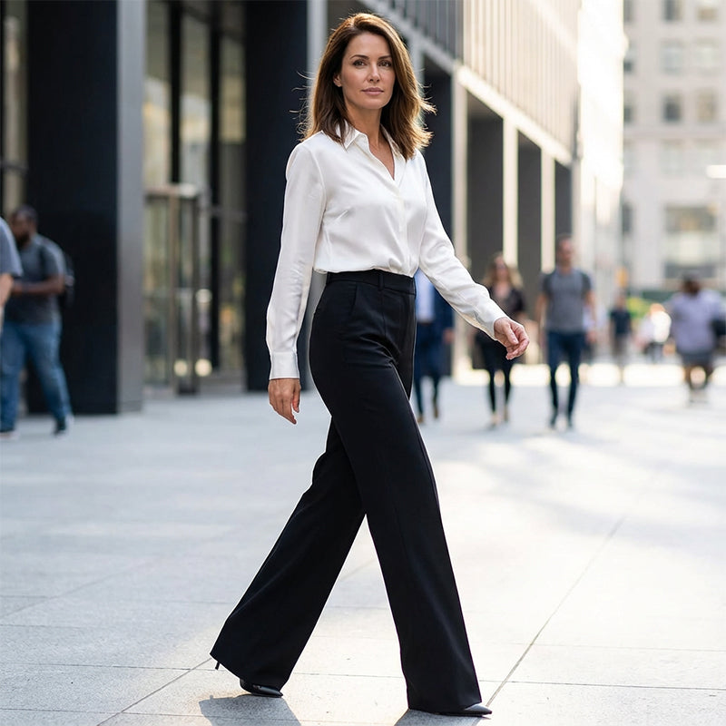 Linaya – High-Waisted Trousers