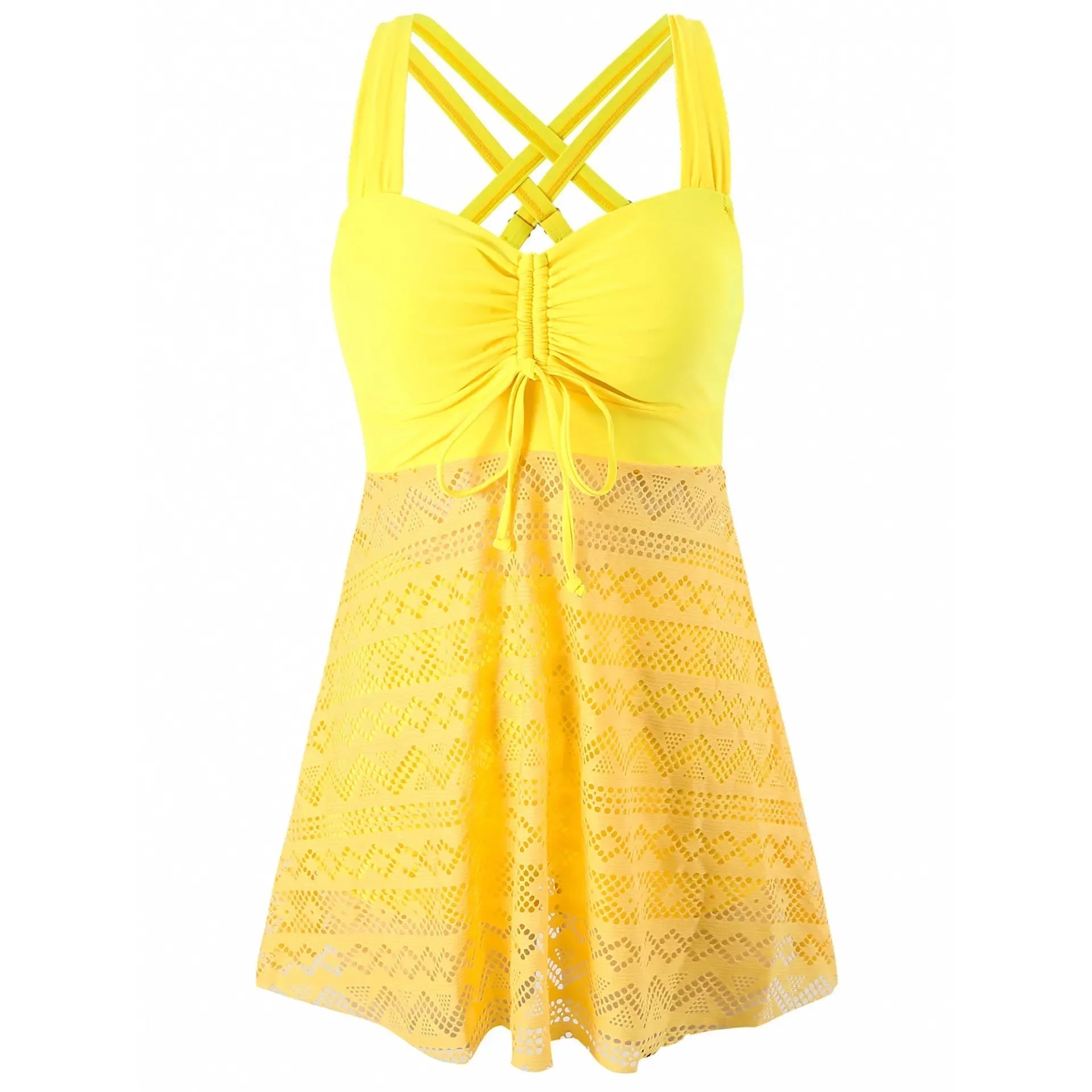Loriane – Premium Swimsuit with Lace Halter