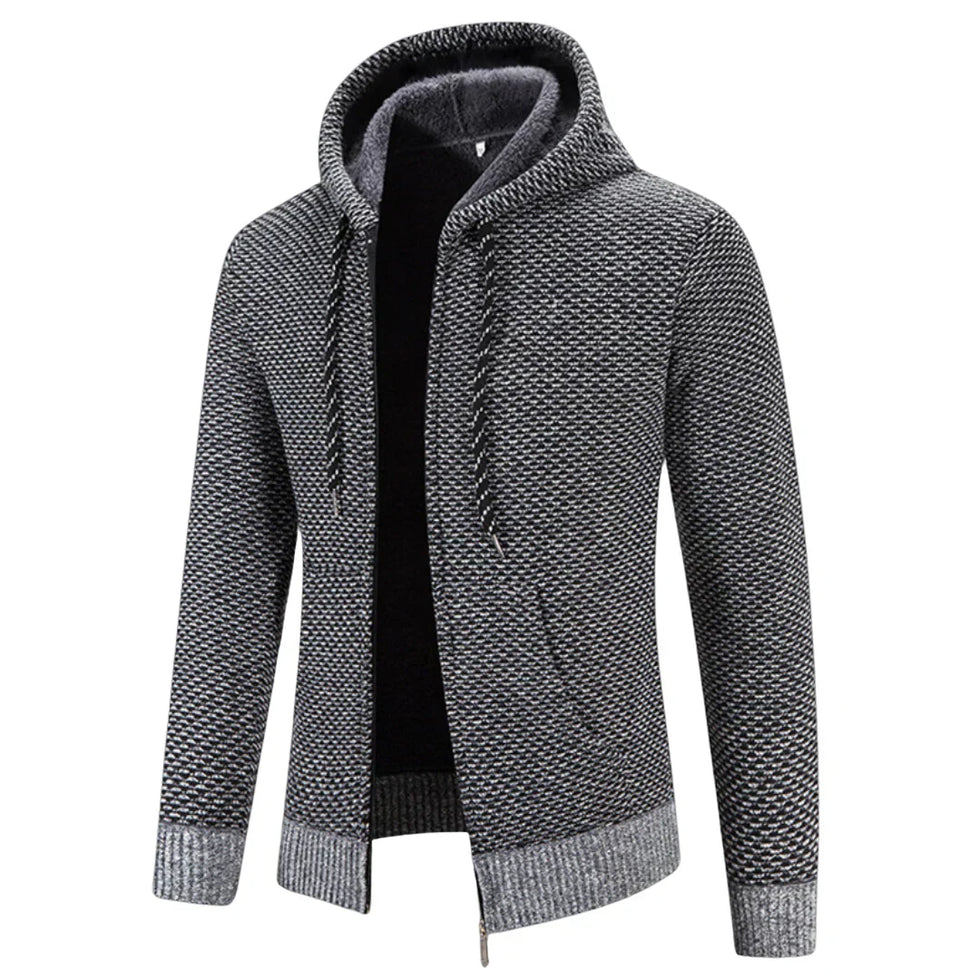 Lucien – Long-Sleeved Hoodie with Zipper