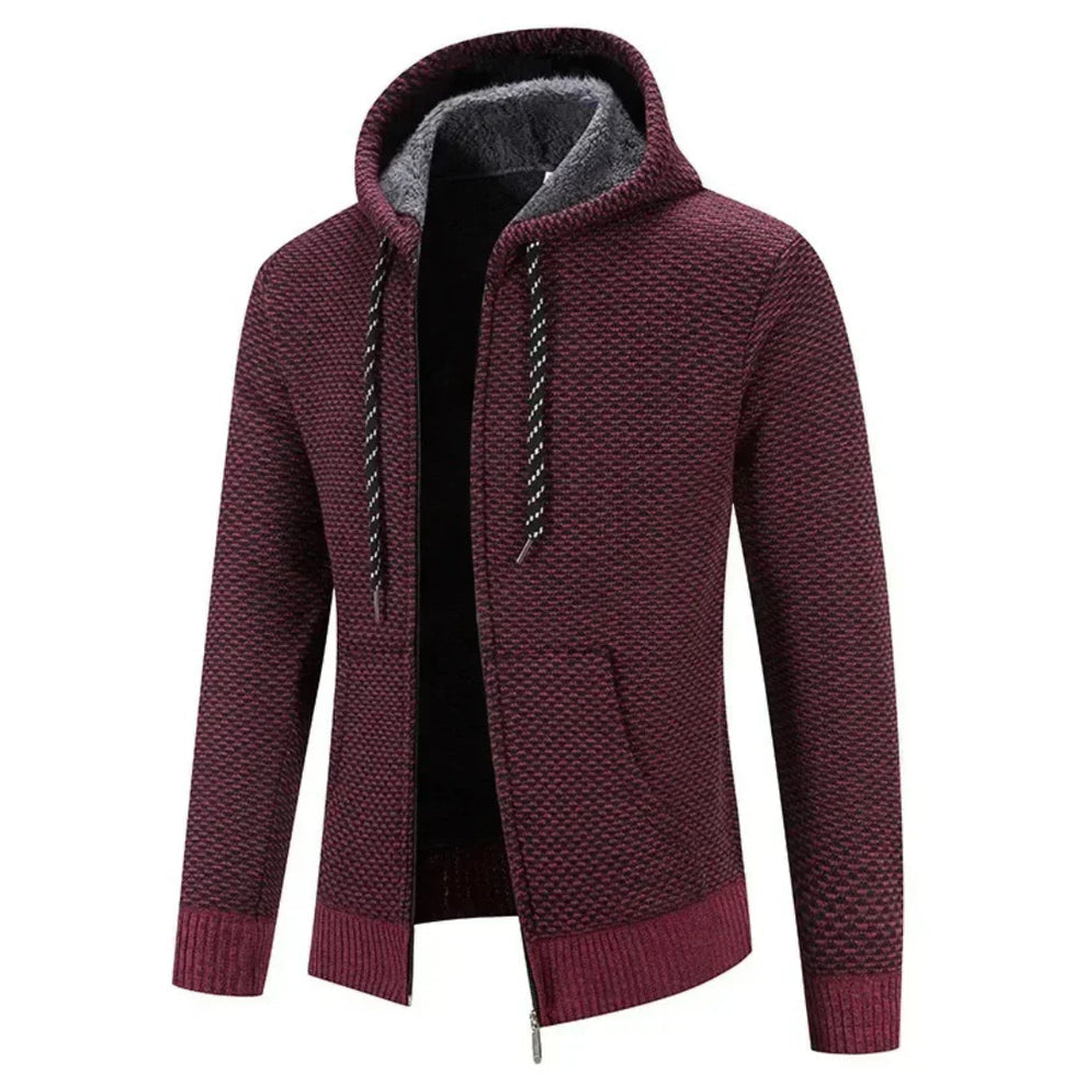 Lucien – Long-Sleeved Hoodie with Zipper