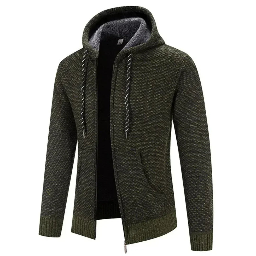 Lucien – Long-Sleeved Hoodie with Zipper