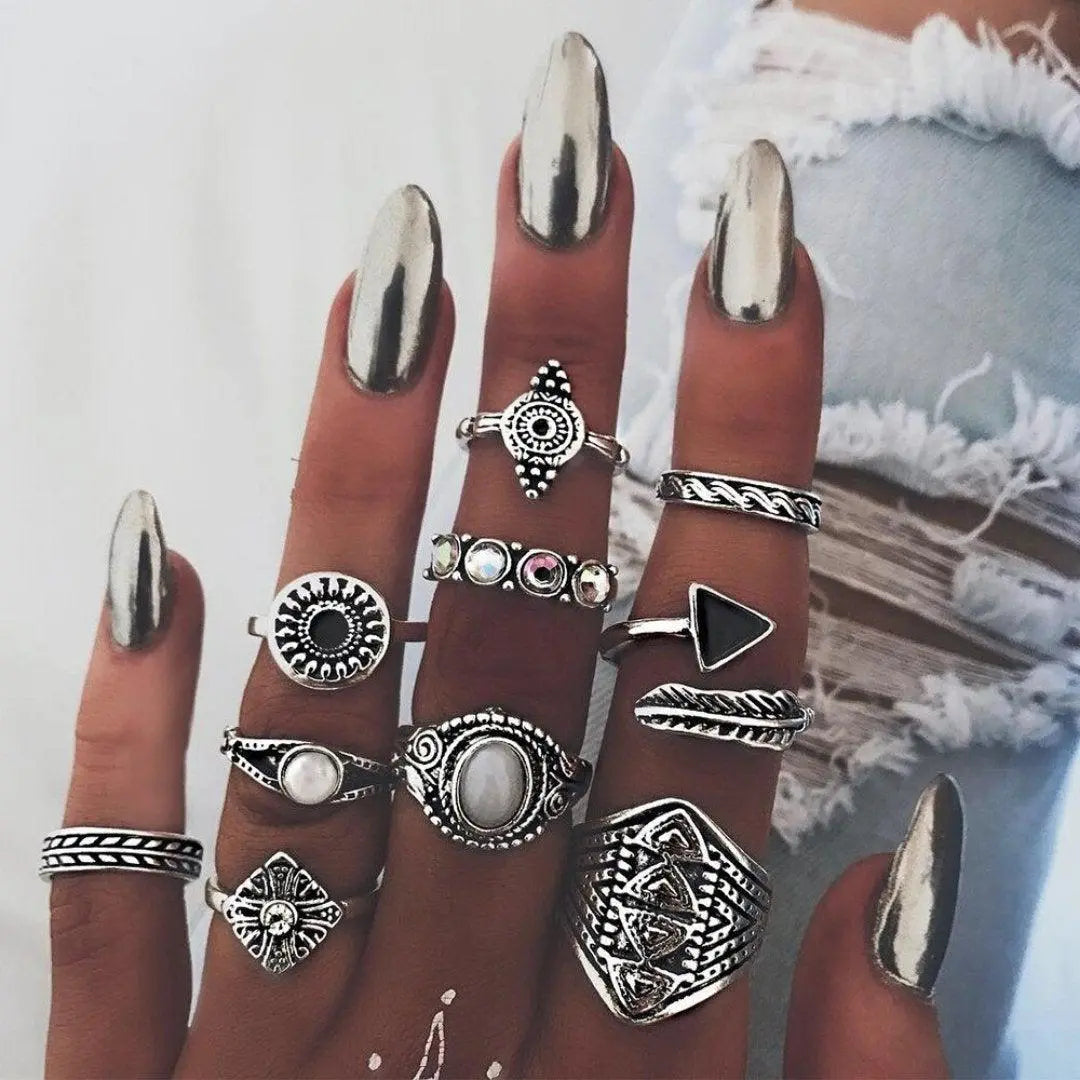 Lunareth - Single Pack with 8 to 12 Rings in Heavenly Style