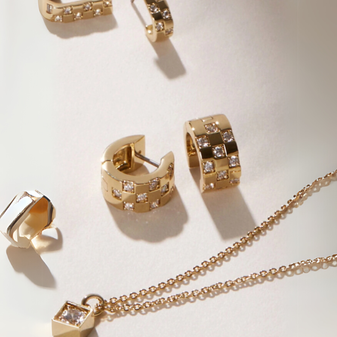 Lustrelle Small Hoop Earrings