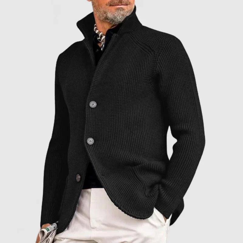 Maester – Elegant Long-Sleeve Cardigan with Buttons