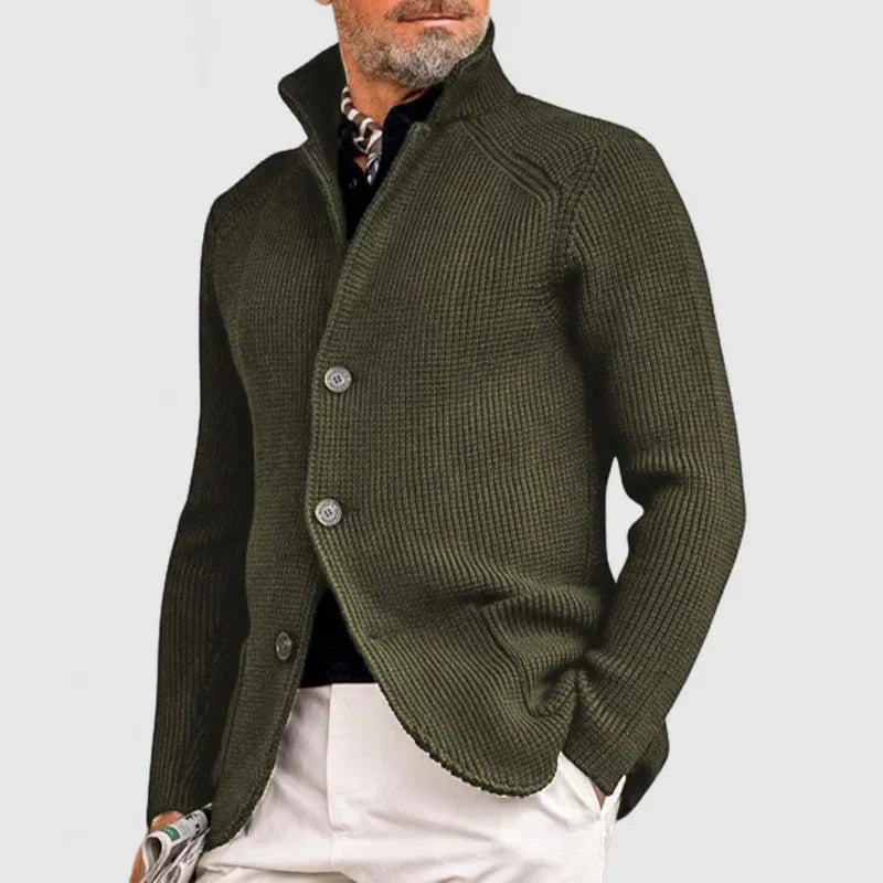 Maester – Elegant Long-Sleeve Cardigan with Buttons