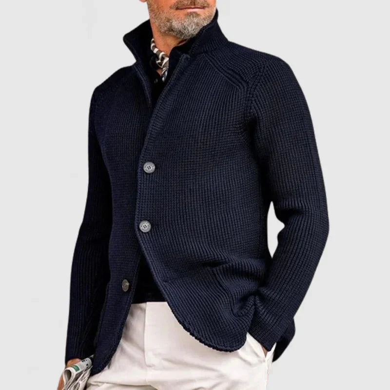 Maester – Elegant Long-Sleeve Cardigan with Buttons