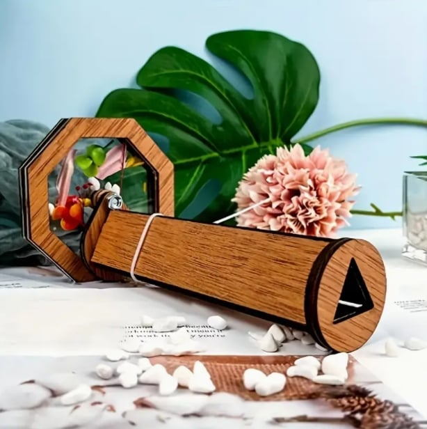 Magical Optical Toy Made of Wood