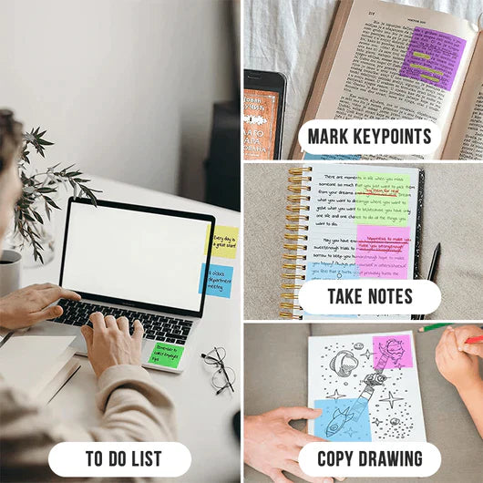 Magical Translucent Sticky Notes