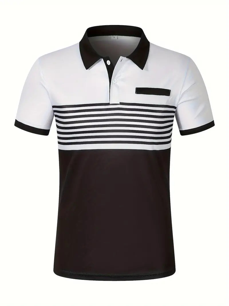 Manaem™ - Casual Striped Shirt