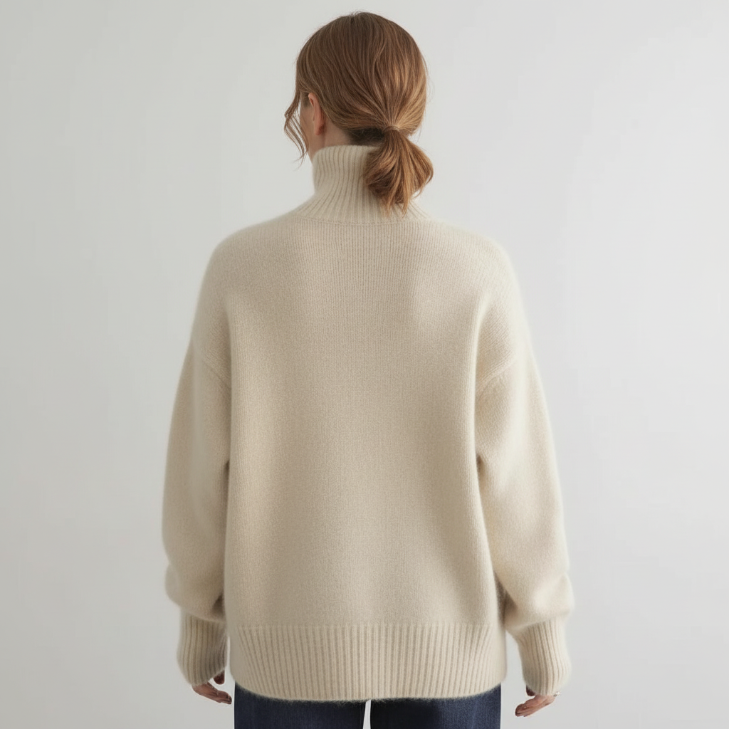 Marchao - Warmer Turtleneck Sweater with High Collar