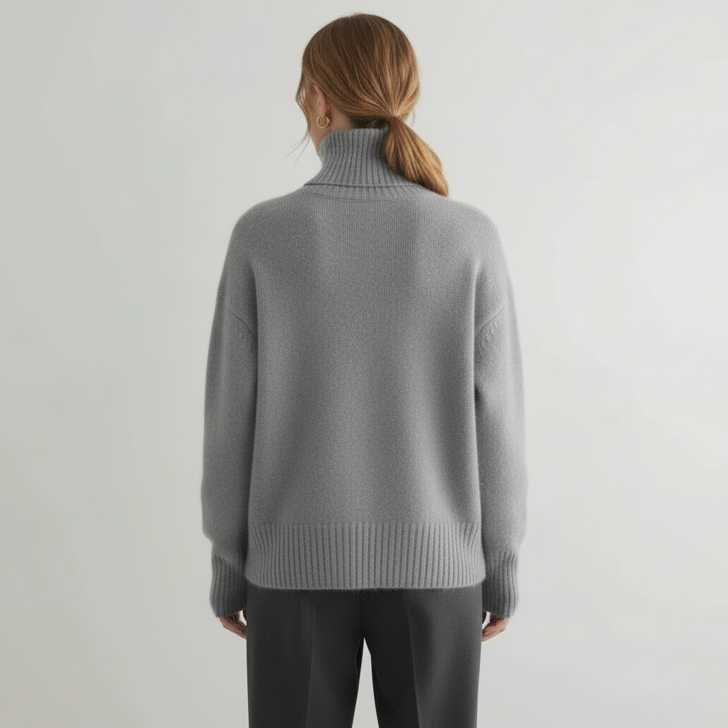 Marchao - Warmer Turtleneck Sweater with High Collar