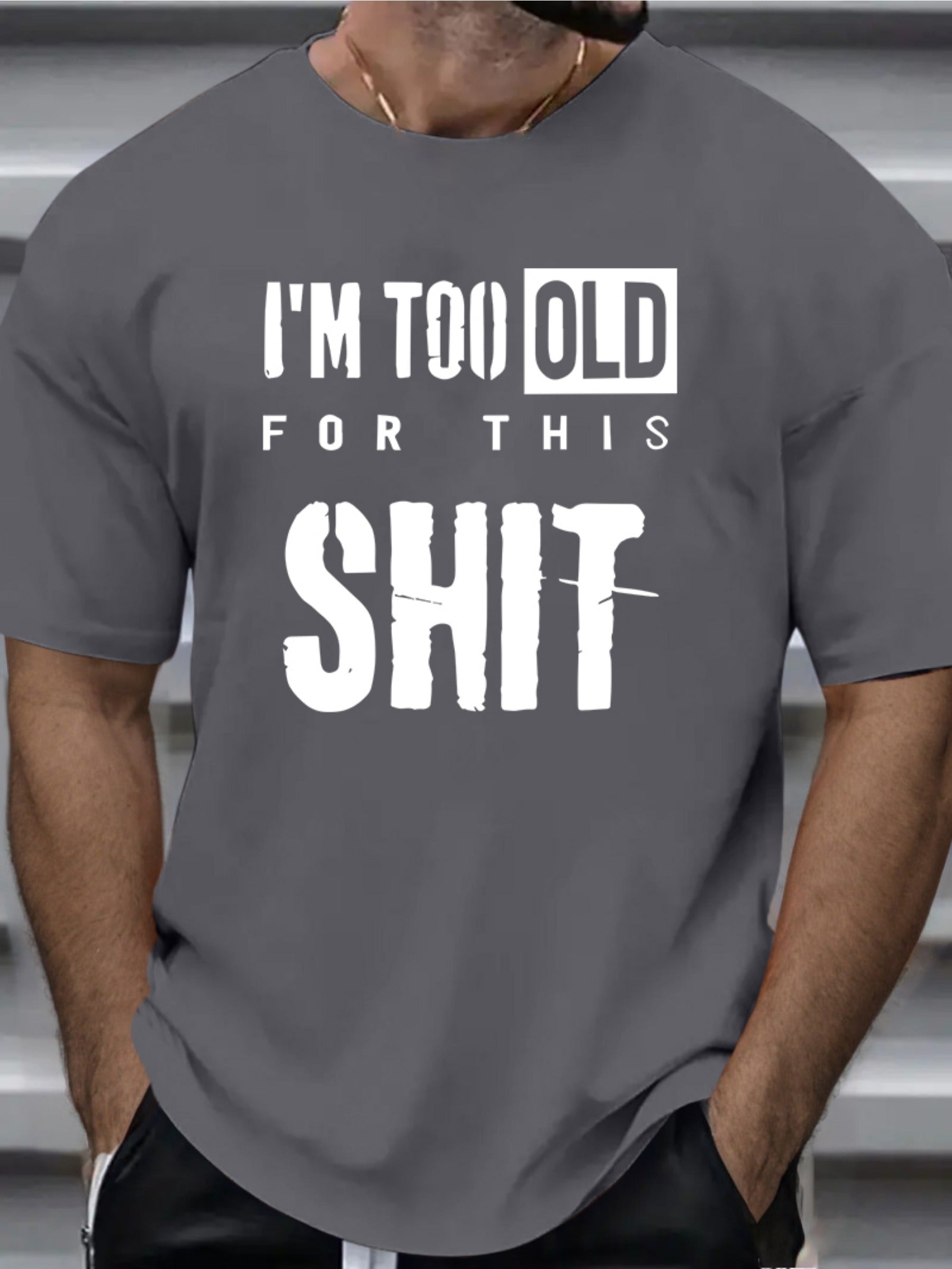 Marcin – Elegant T-Shirt with Round Neck