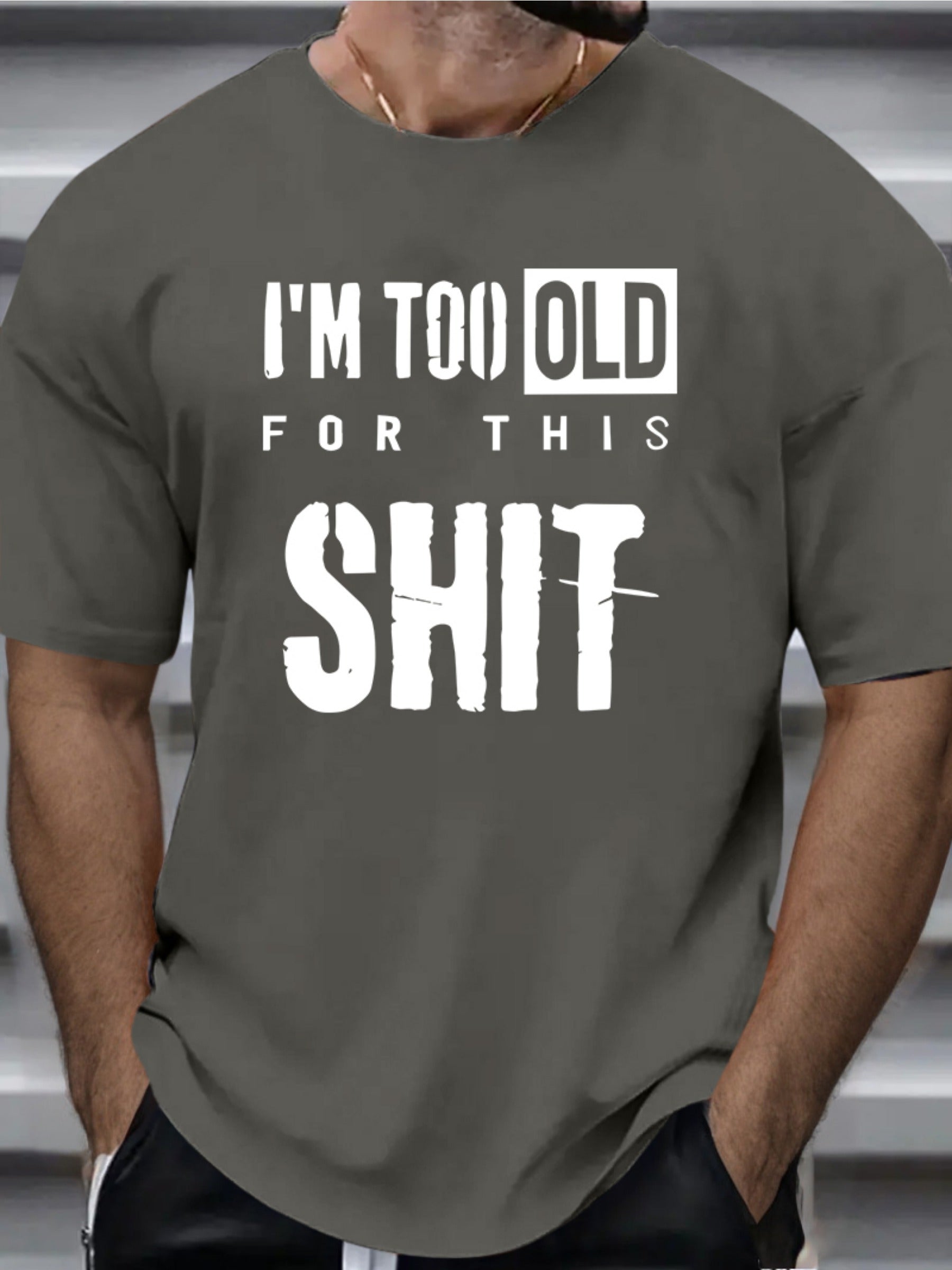 Marcin – Elegant T-Shirt with Round Neck