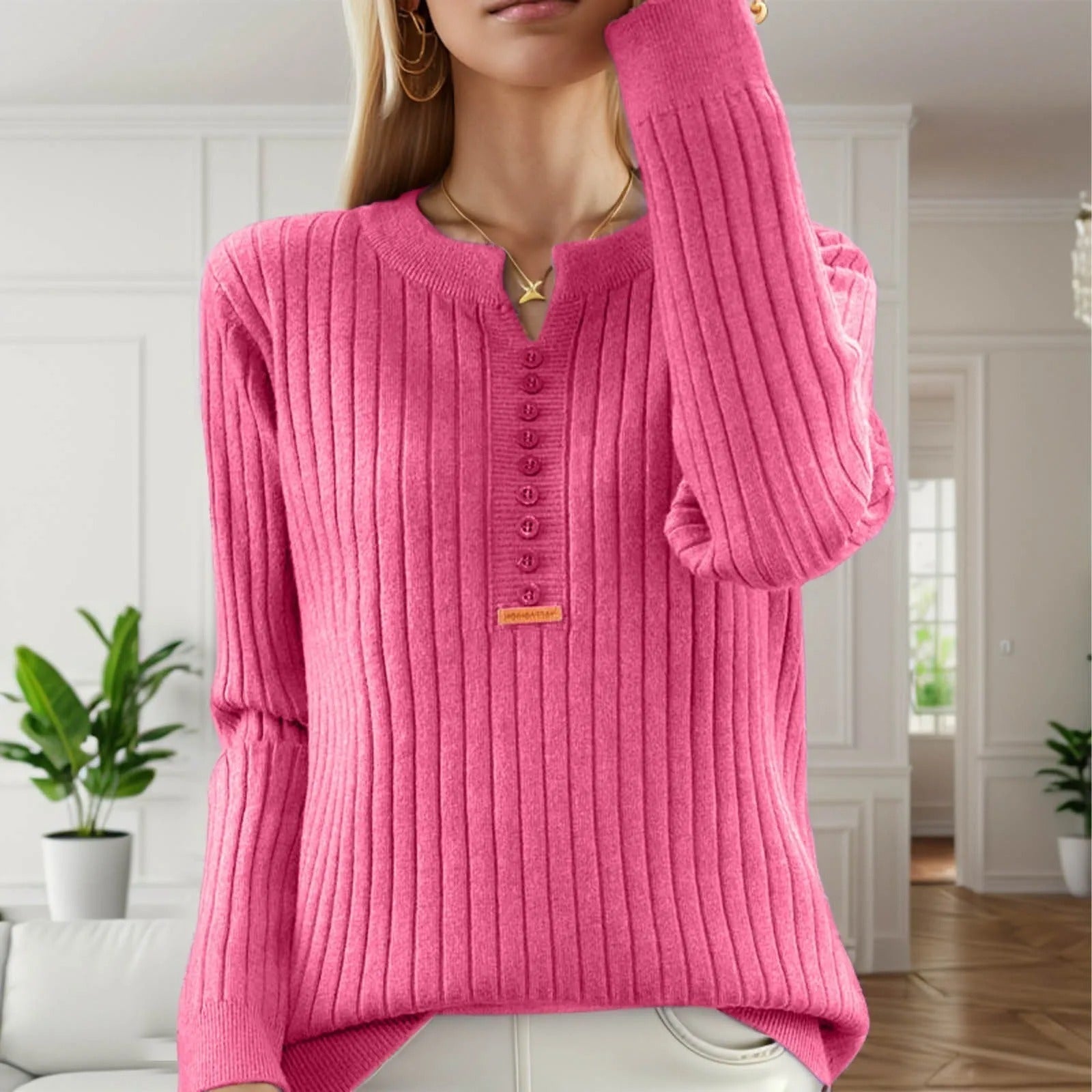 Marja - O-Neck Knit Sweater
