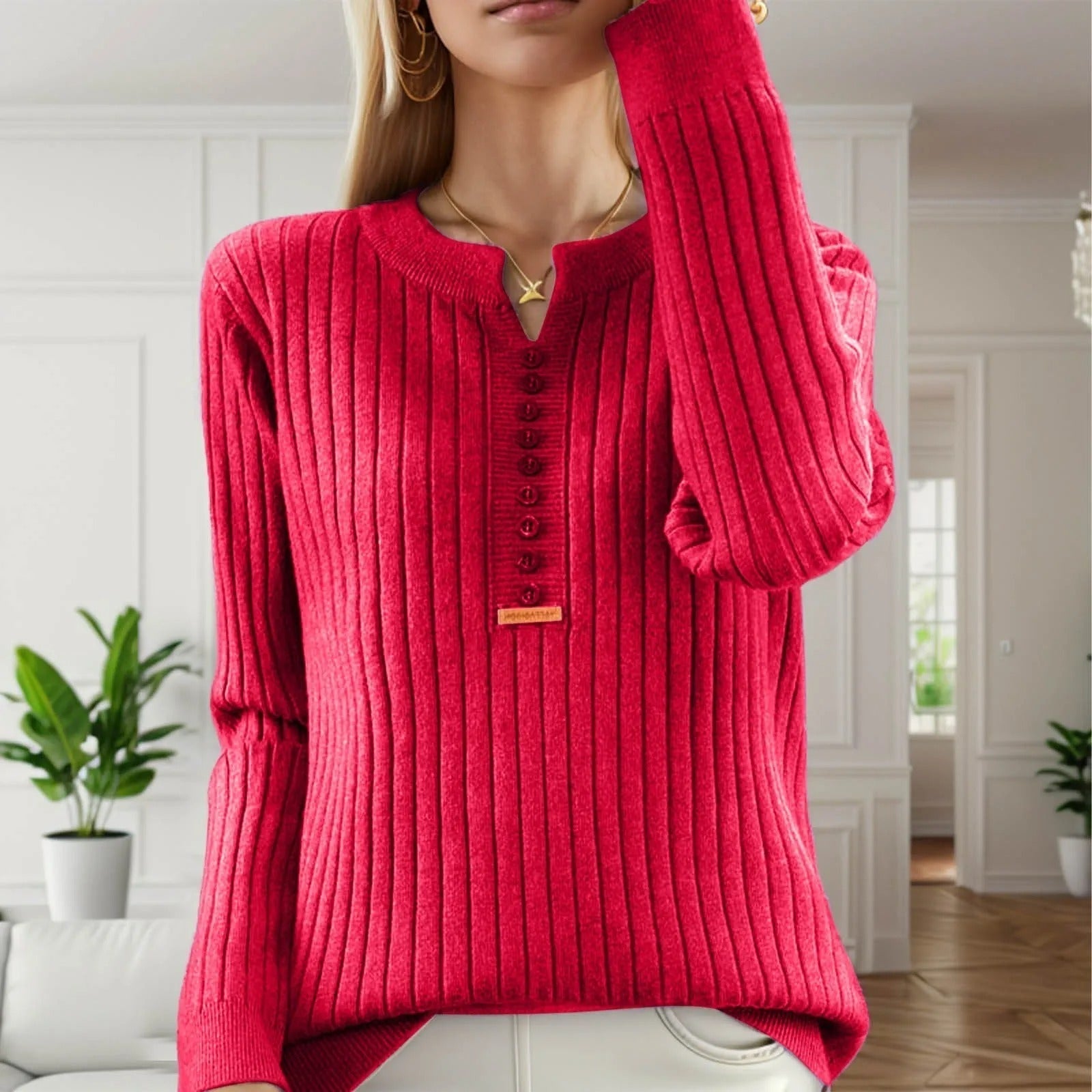 Marja - O-Neck Knit Sweater