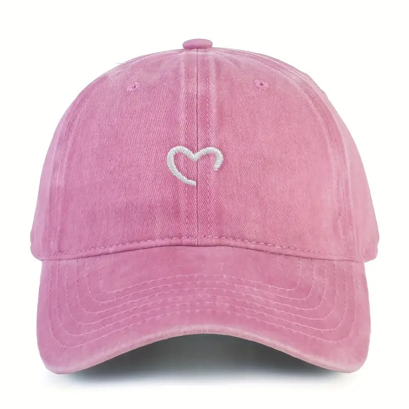 Marlia – Embroidered Cap with Heart