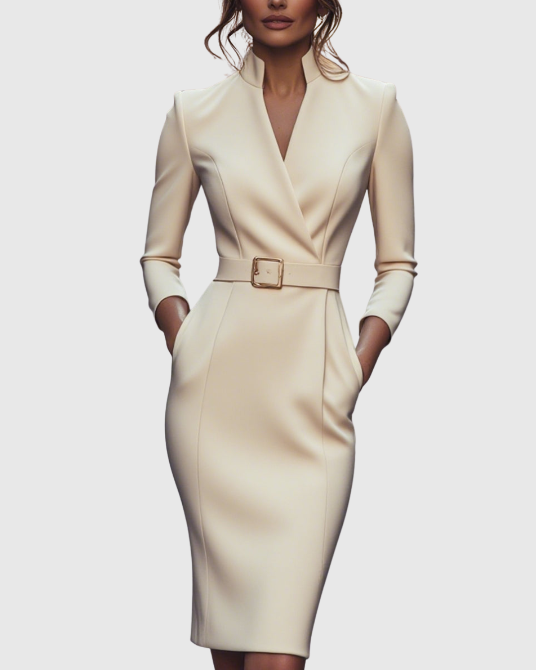 Meirav - Elegant Midi Dress