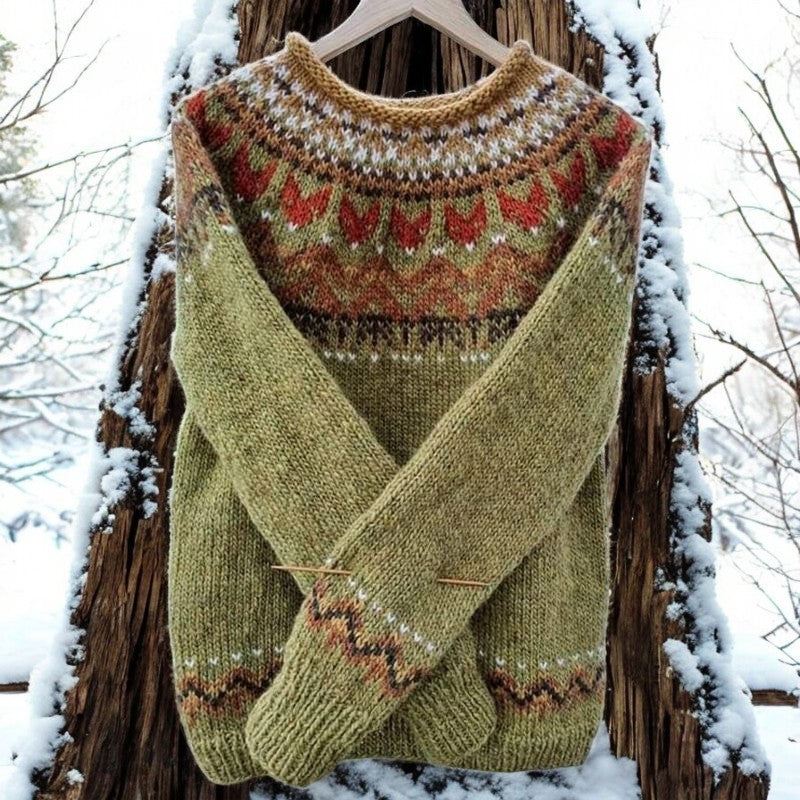 Melina – Vintage Knit Sweater