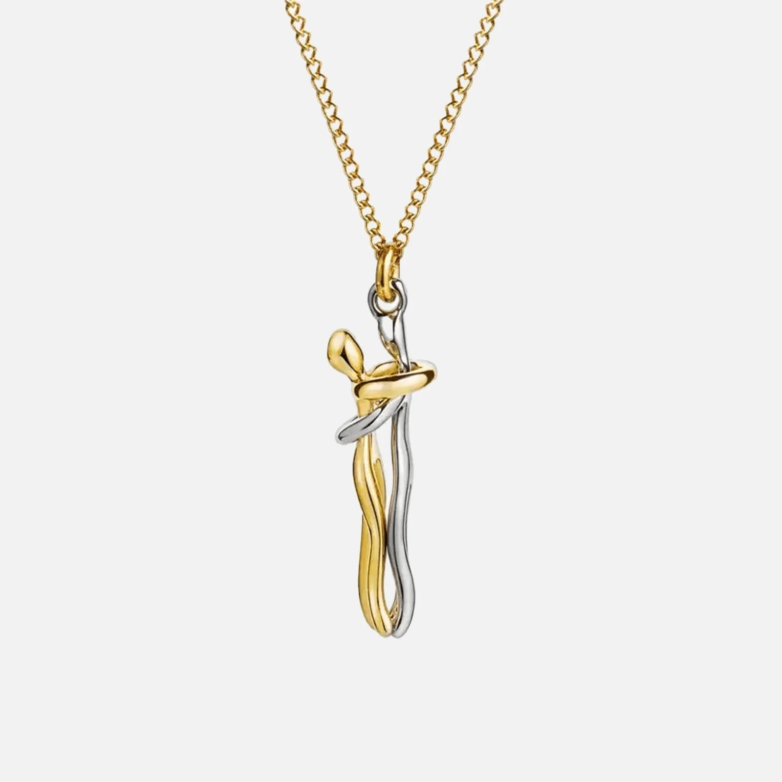 Melrose – Necklace with Embracing Couple