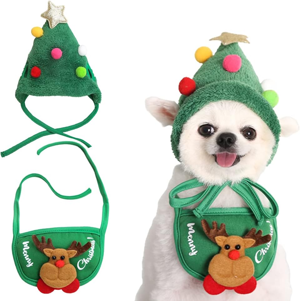 MerryPine – Adorable Christmas Tree Pom-Pom Hat