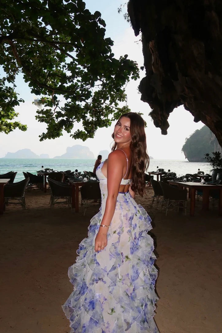 Mikayla – Elegant Dress with Ruffles