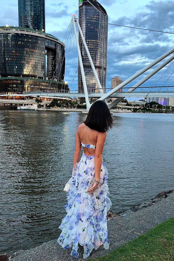 Mikayla – Elegant Dress with Ruffles