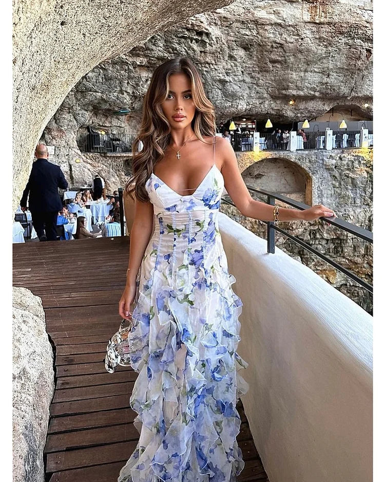 Mikayla – Elegant Dress with Ruffles