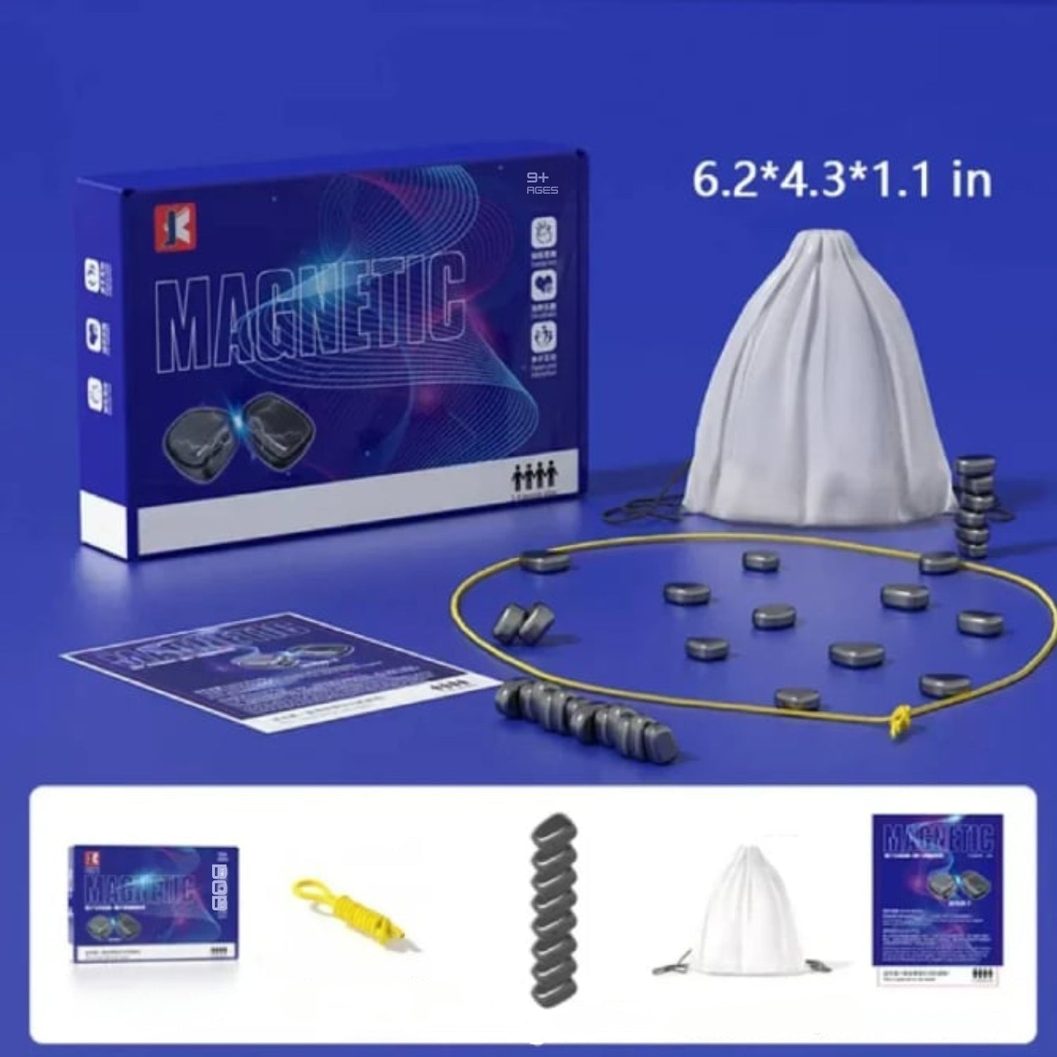 MindSpark – Magnetic Chess Game A Fun Strategy Game for Kids and Families