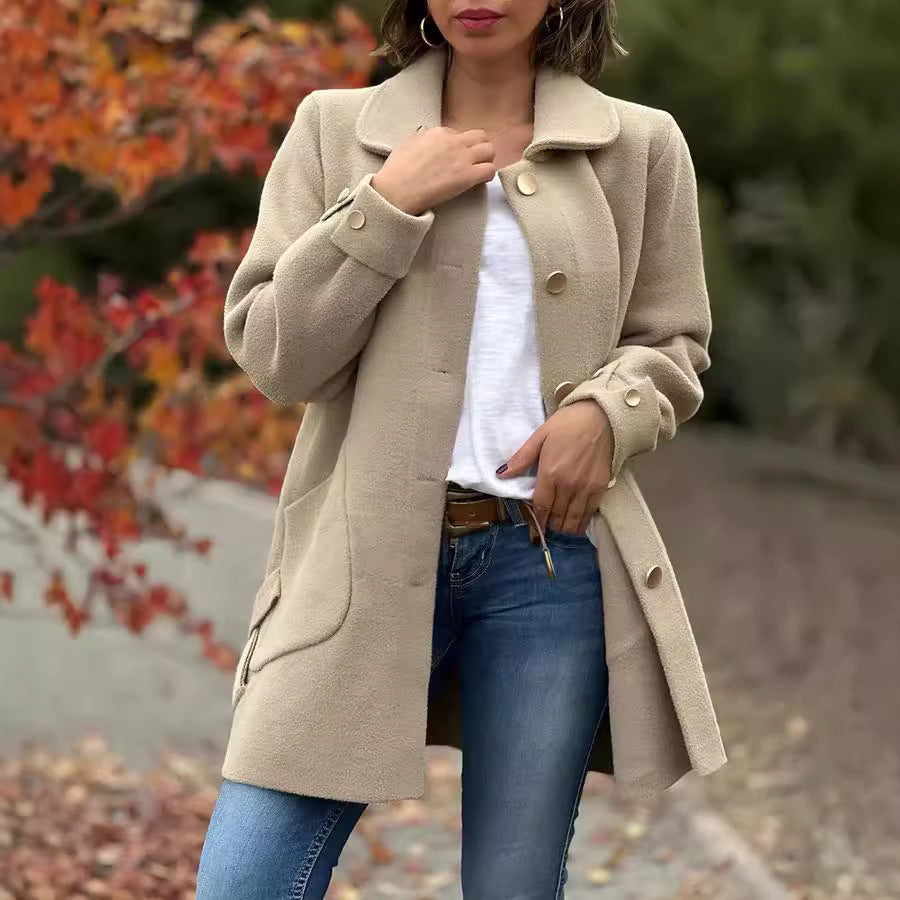 Moana – Plus Size Coat with Long Sleeves