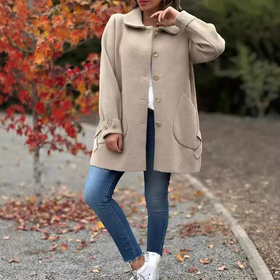 Moana – Plus Size Coat with Long Sleeves
