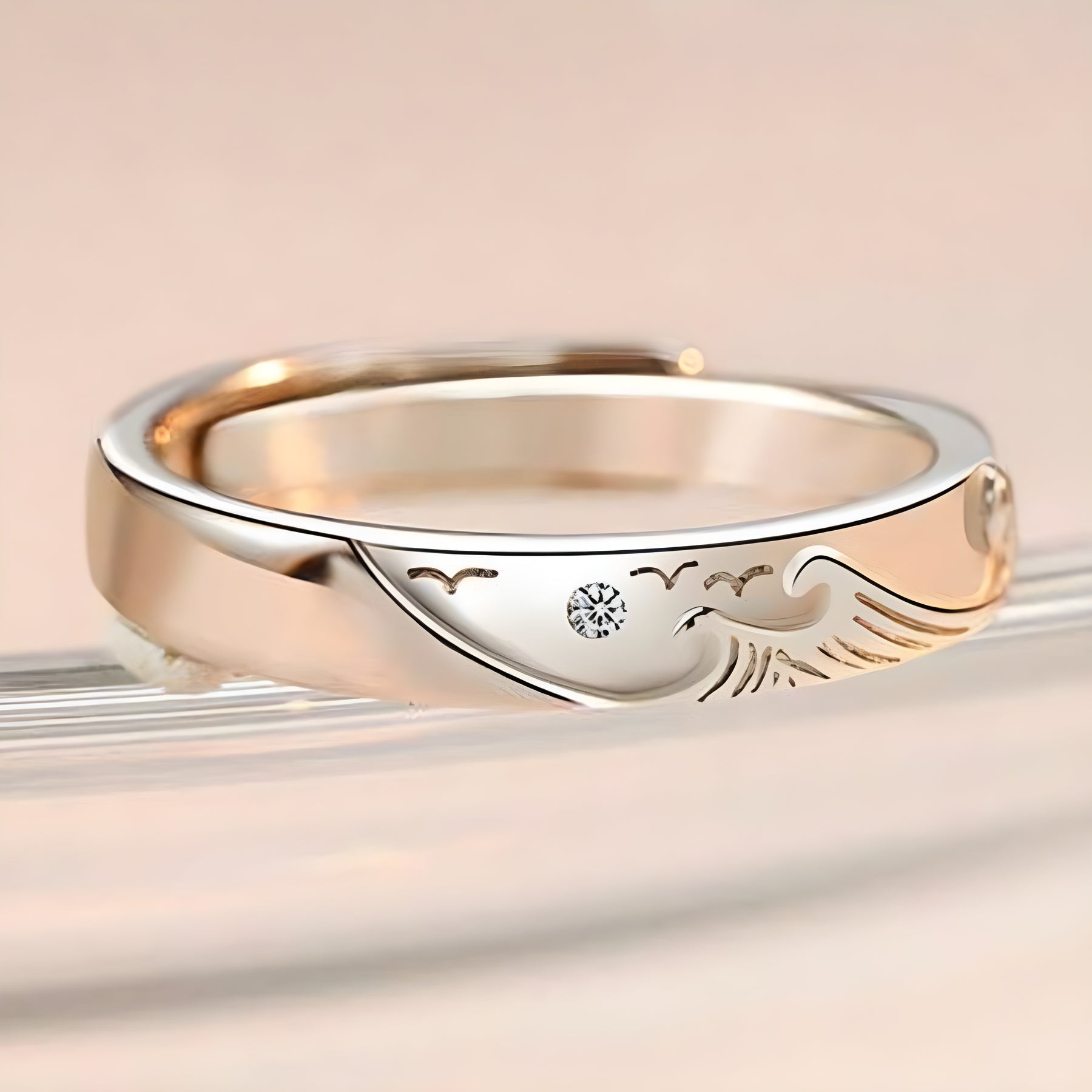 Mollie – Adjustable Nature Ring