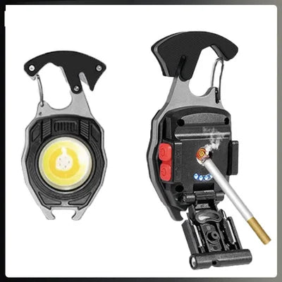 Multifunction Keychain Flashlight