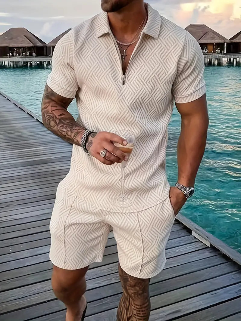 Murali™ - Casual Short Sleeve Shirt & Shorts
