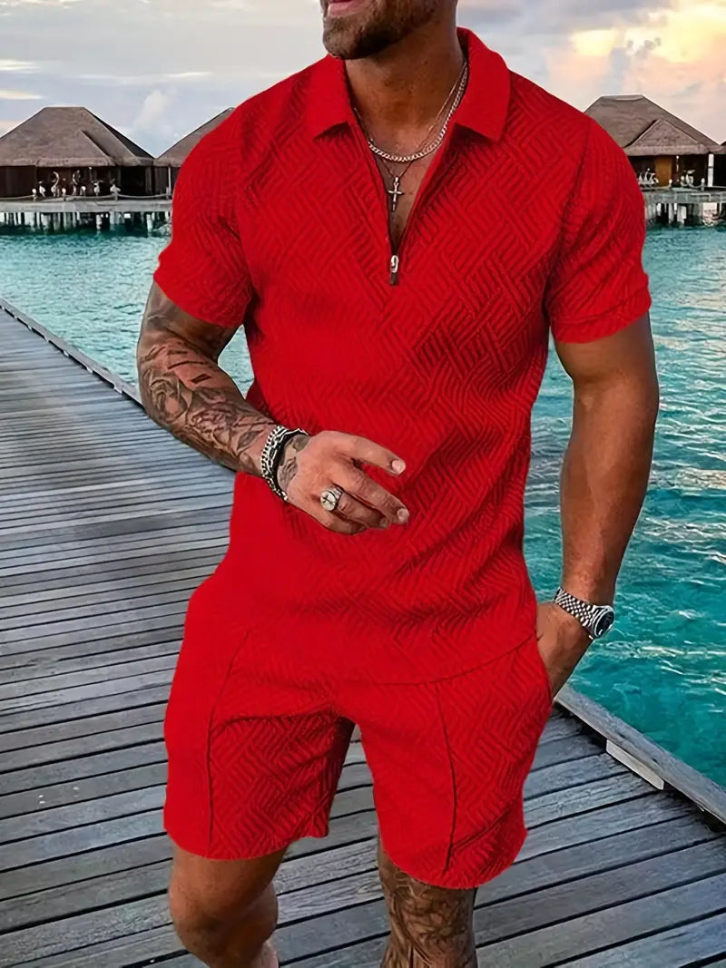 Murali™ - Casual Short Sleeve Shirt & Shorts