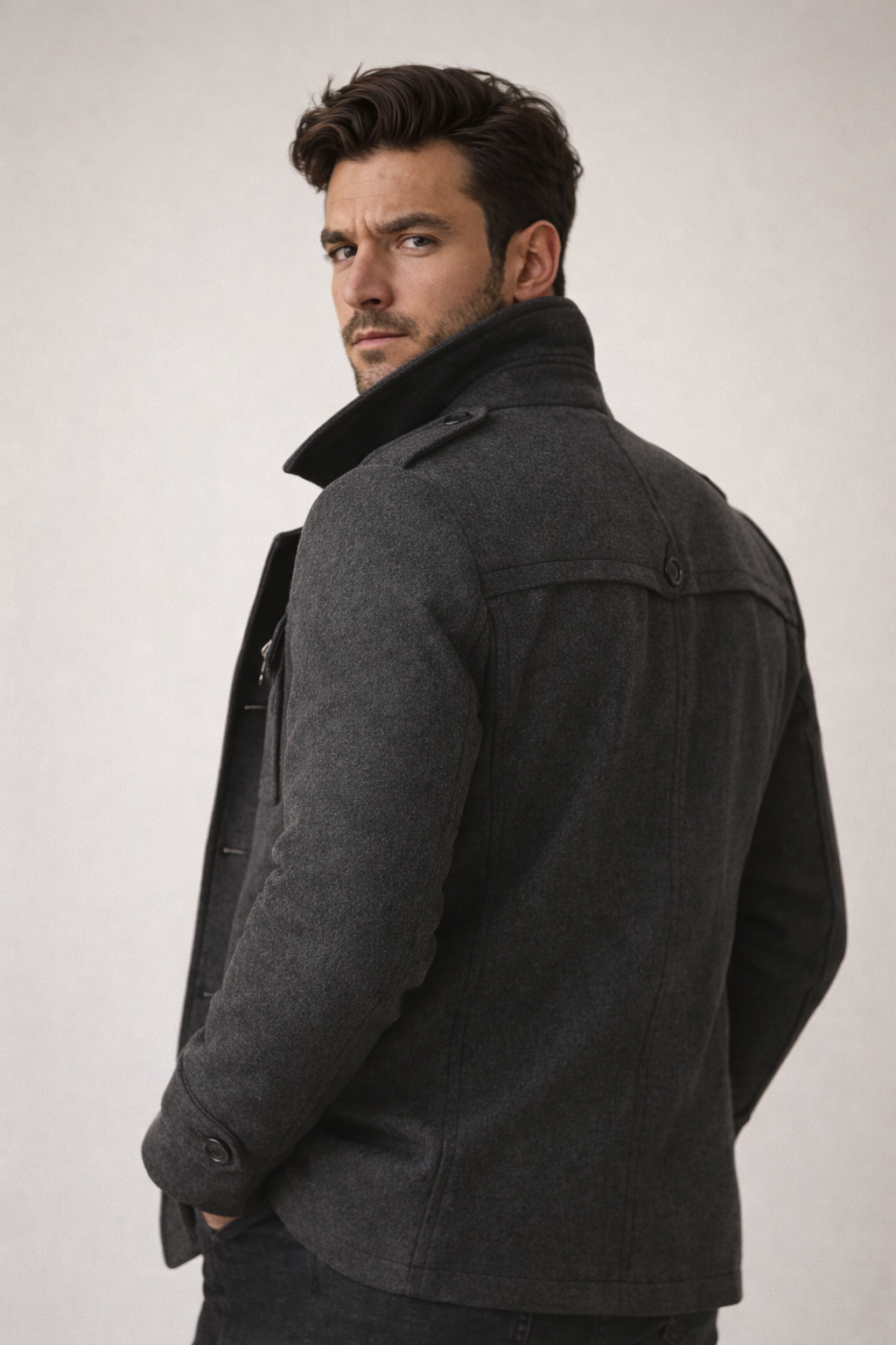 Mykhailo – Winter Coat with Zipper