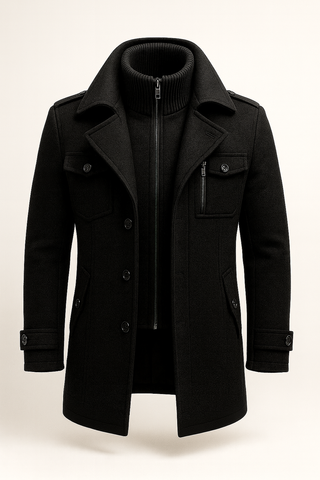 Mykhailo – Winter Coat with Zipper