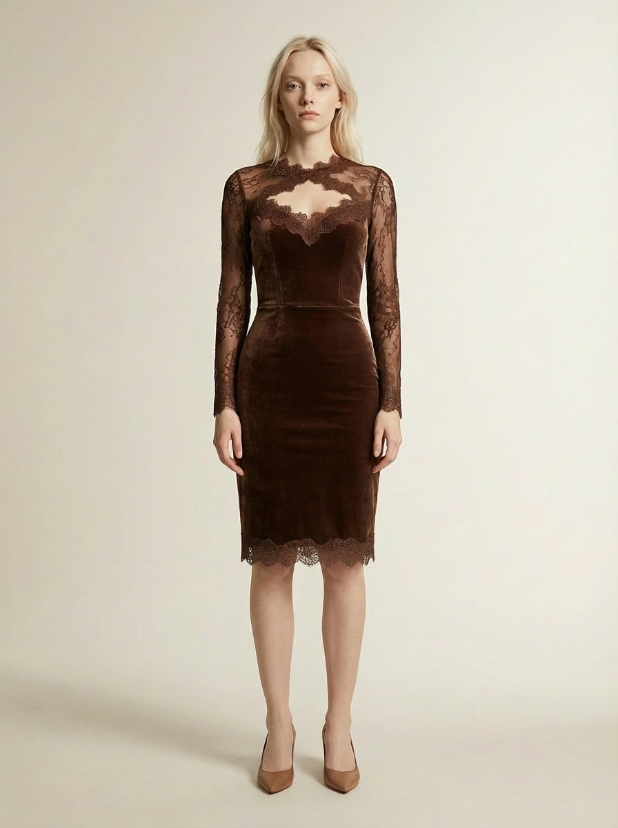 Nadiya – Mini Dress with Elegant Lace