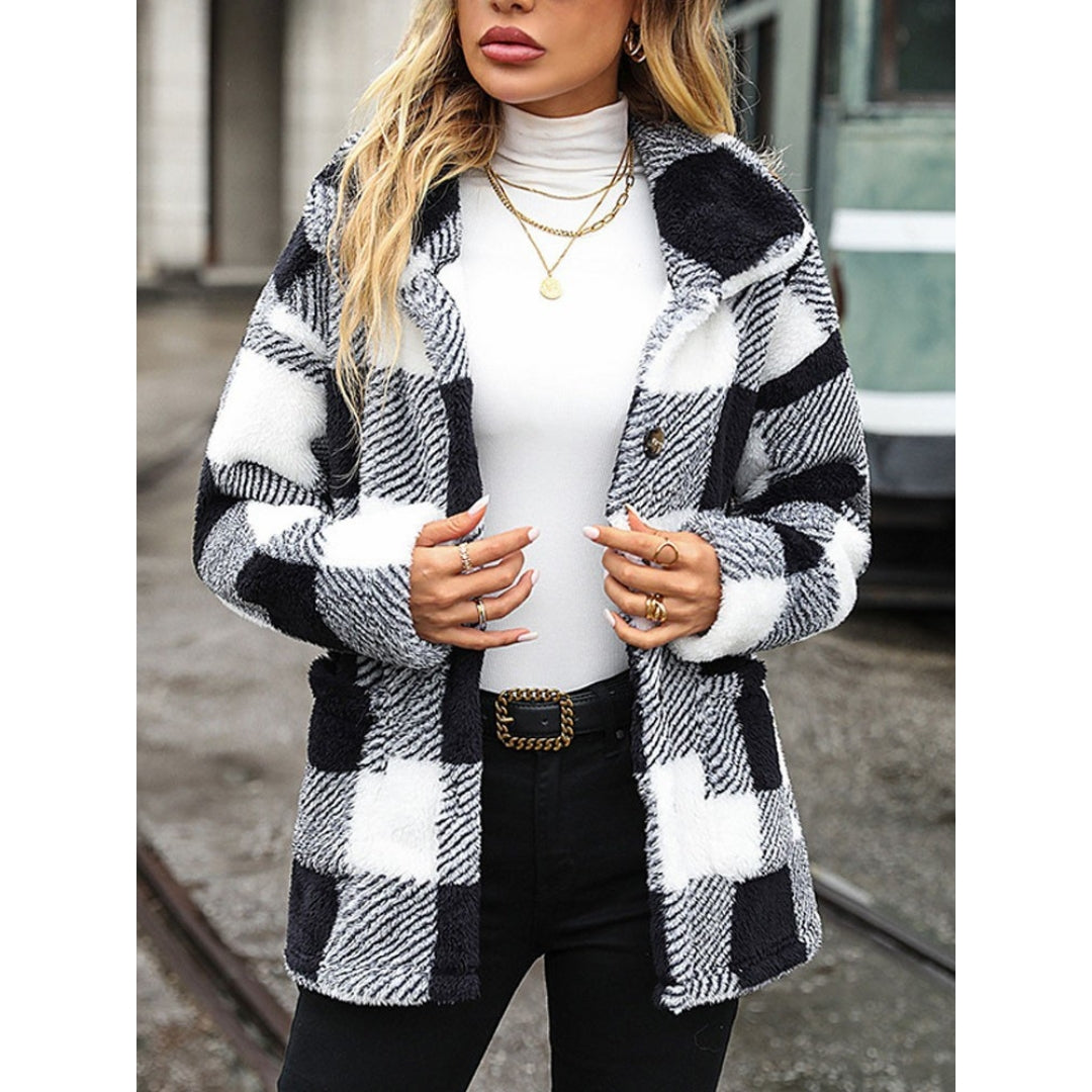 Nancy - Long Sleeve Button Jacket