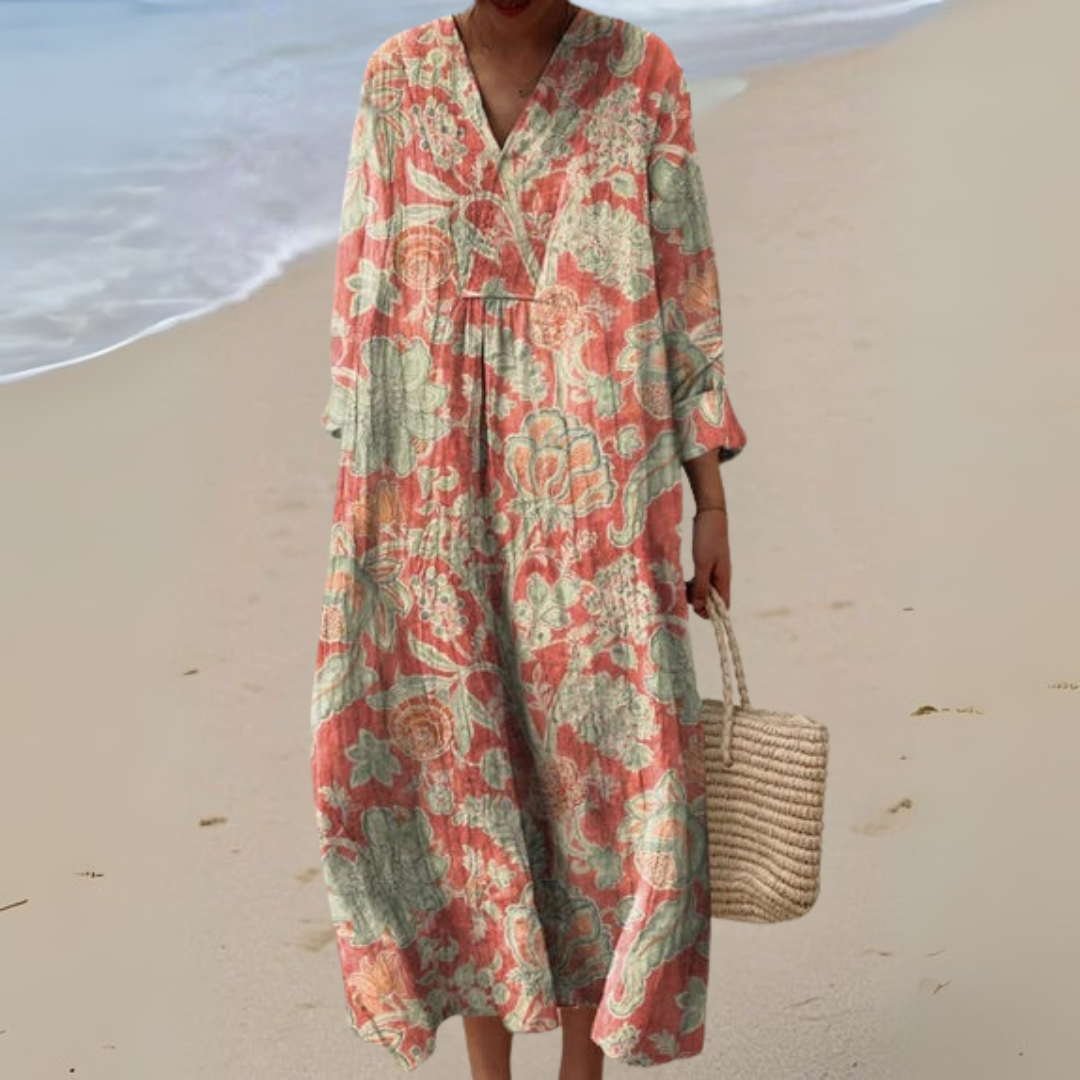 Narcisa – Vintage Floral Dress