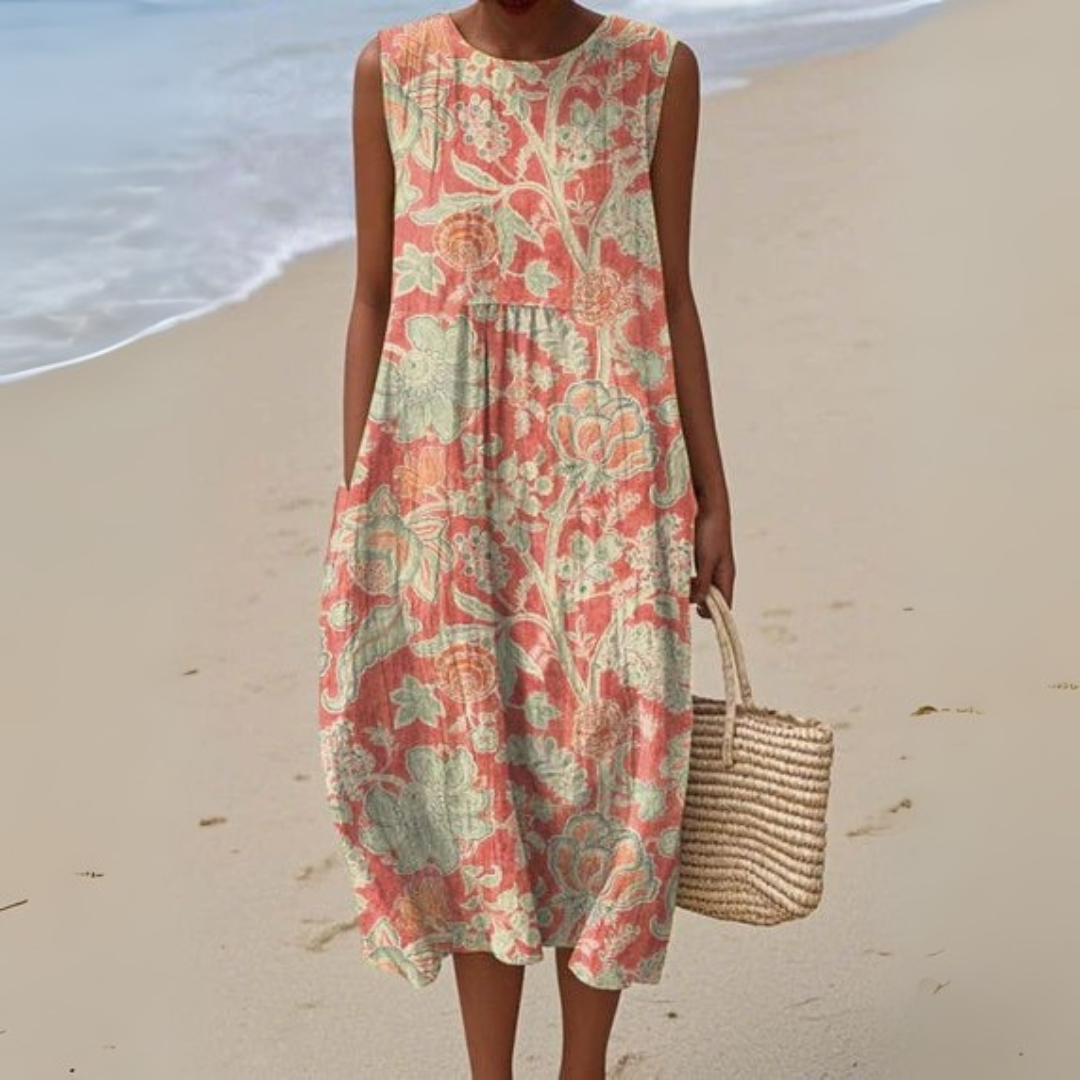 Narcisa – Vintage Floral Dress