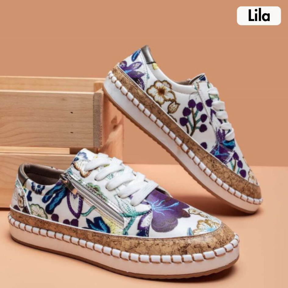 Natalia™ - Floral Shoes