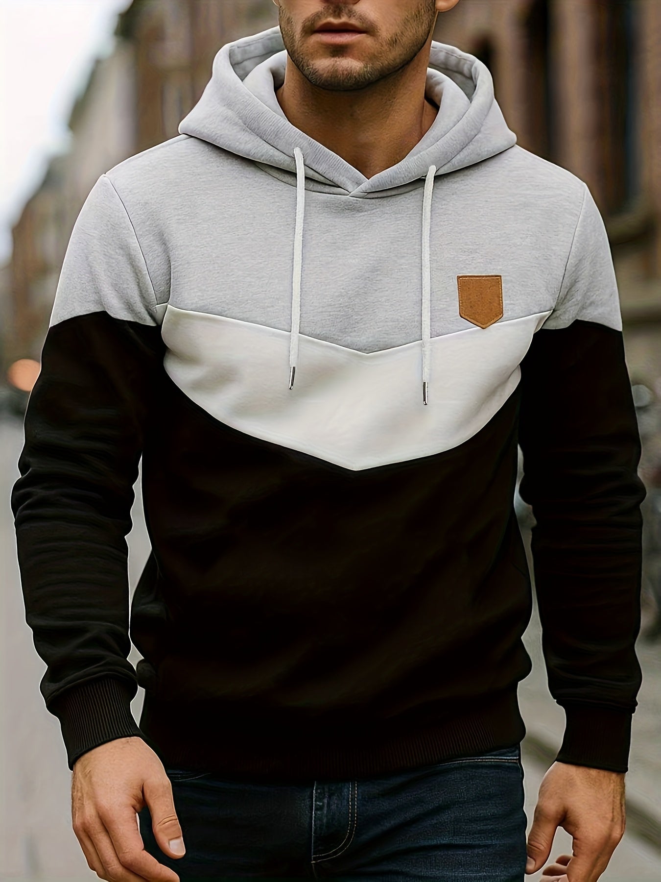 Niclas – Casual Hooded Sweatshirt with Long Sleeves