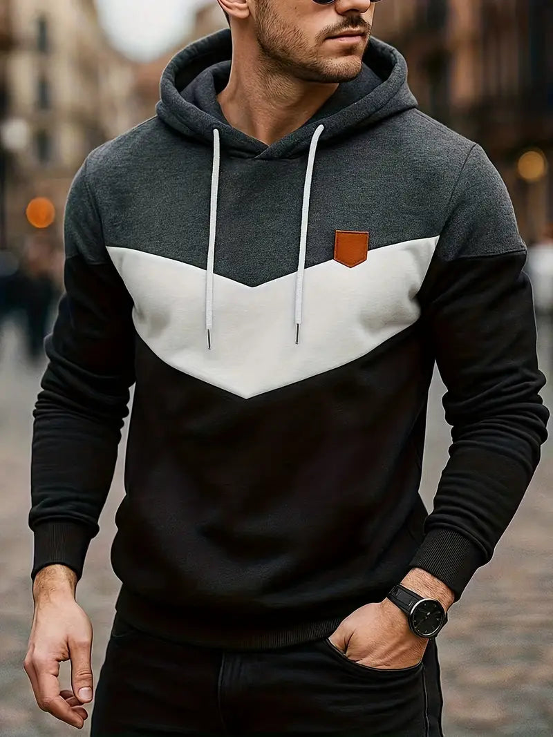 Niclas – Casual Hooded Sweatshirt with Long Sleeves